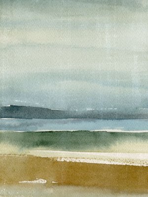 Ochre Outlook II by Annie Warren Oil Painting