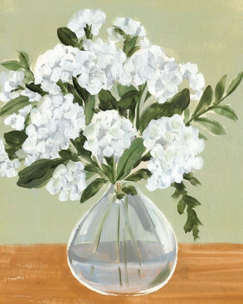 Main Product Photo of Vased Viburnum I Painting by Annie Warren