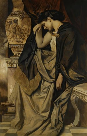 Medea by Anselm Feuerbach Oil Painting