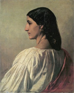 Nanna by Anselm Feuerbach Oil Painting