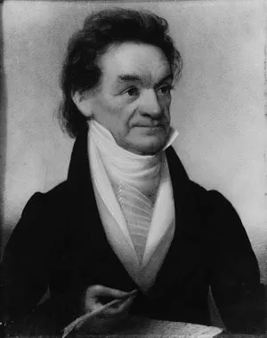 Edward Livingston by Anson Dickinson Oil Painting