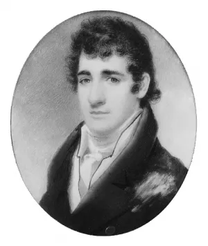 John Payne Todd by Anson Dickinson Oil Painting