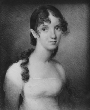 Matilda Ridley Mrs. Robert Watts by Anson Dickinson Oil Painting