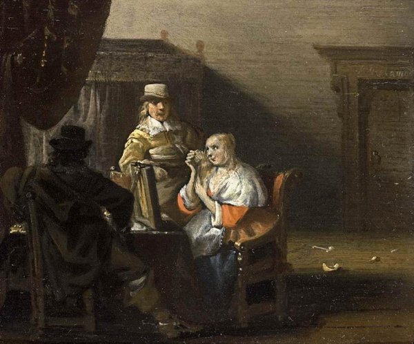 Main Product Photo of Brothel Scene Painting by Anthonie Palamedesz