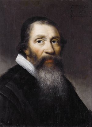 Jacobus Trigland The Elder by Anthonie Palamedesz Oil Painting