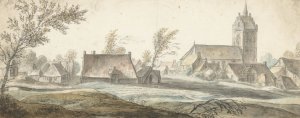 Gezicht op het dorp Soest by Anthonie Waterloo Oil Painting