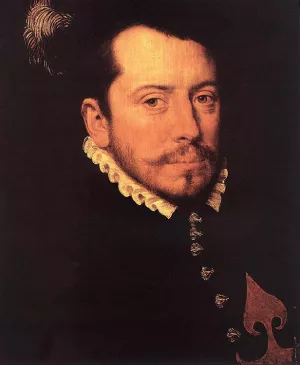 Knight of the Spanish St James Order Oil painting by Anthonis Van Dashorst