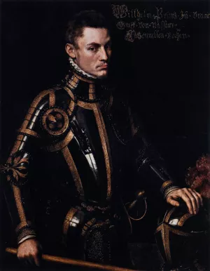 Portrait of William of Orange by Anthonis Van Dashorst Oil Painting