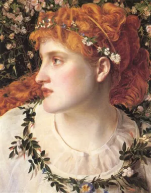 Perdita by Anthony Frederick Sandys - Oil Painting Reproduction