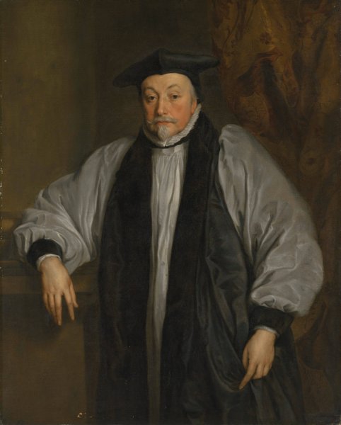 Main Product Photo of Portrait of Archbishop William Laud  Painting by Anthony Van Dyck (Follower)