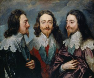 Charles I by Anthony Van Dyck Oil Painting