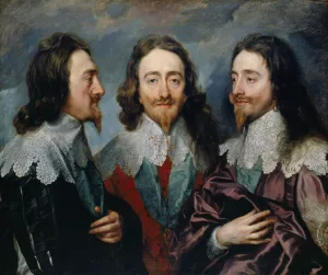 Charles I by Anthony Van Dyck Oil Painting