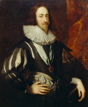 Charles I Oil painting by Anthony Van Dyck