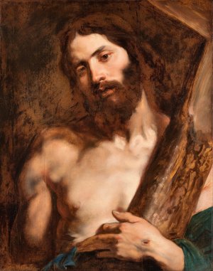 Christ Carrying The Cross by Anthony Van Dyck Oil Painting