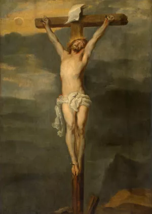 Christ on the Cross by Anthony Van Dyck Oil Painting