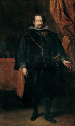 Diego De Mexia, Marquess Of Leganes by Anthony Van Dyck Oil Painting