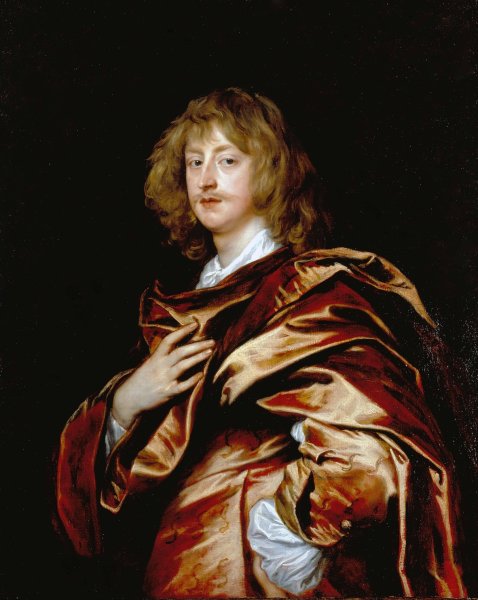 George Digby, 2nd Earl of Bristol by Anthony Van Dyck - Hand-Painted Oil Painting Reproduction
