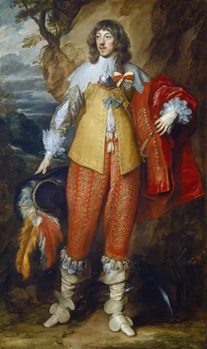 Henri II de Lorraine by Anthony Van Dyck Oil Painting