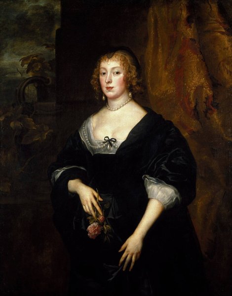 Lady Dacre  by Anthony Van Dyck - Hand-Painted Oil Painting Reproduction
