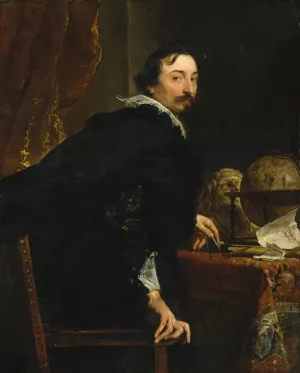 Lucas van Uffel by Anthony Van Dyck Oil Painting