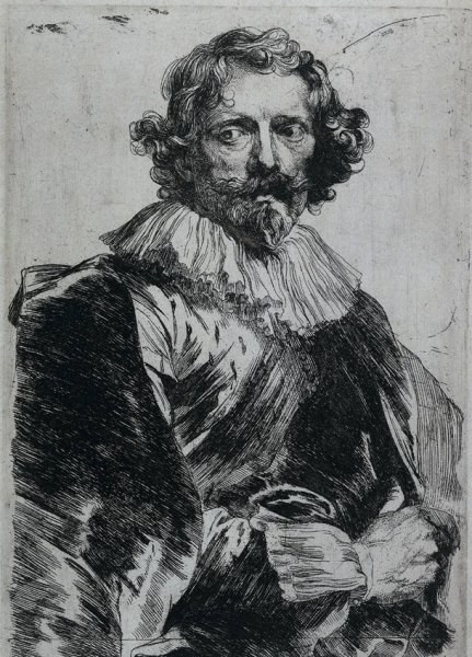 Main Product Photo of Lucas Vorsterman Painting by Anthony Van Dyck