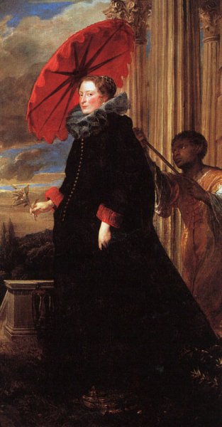 Main Product Photo of Marchesa Elena Grimaldi Painting by Anthony Van Dyck
