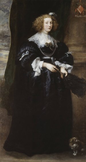 Marie de Raet by Anthony Van Dyck Oil Painting