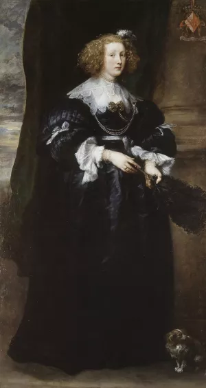 Marie de Raet by Anthony Van Dyck Oil Painting