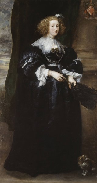 Main Product Photo of Marie de Raet  Painting by Anthony Van Dyck