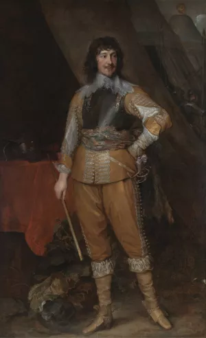 Mountjoy Blount, Earl of Newport by Anthony Van Dyck Oil Painting