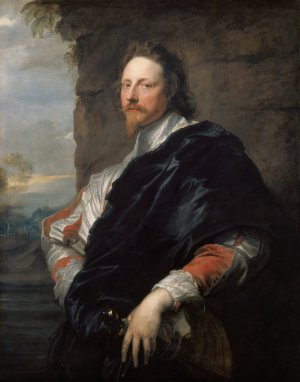 Nicolas Lanier by Anthony Van Dyck Oil Painting