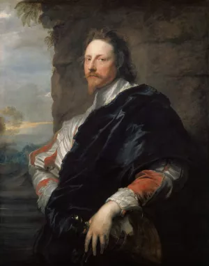Nicolas Lanier by Anthony Van Dyck Oil Painting