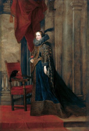 Paolina Adorno Brignole-Sale by Anthony Van Dyck Oil Painting