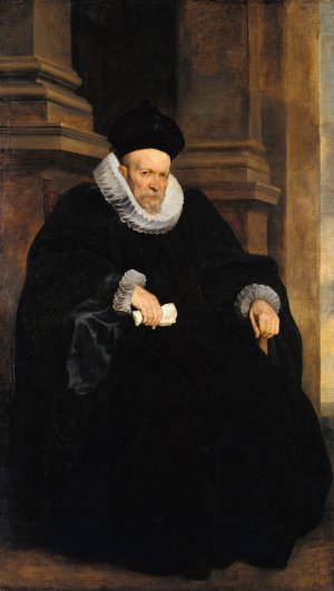 Portrait of a Genovese Gentleman by Anthony Van Dyck Oil Painting