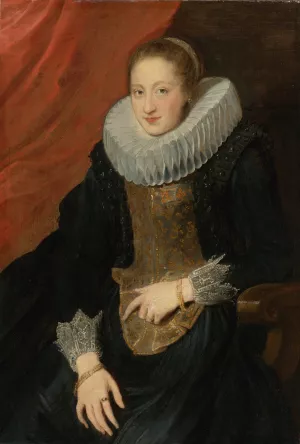 Portrait Of A Lady by Anthony Van Dyck Oil Painting