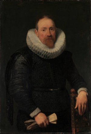 Portrait of a Man by Anthony Van Dyck Oil Painting