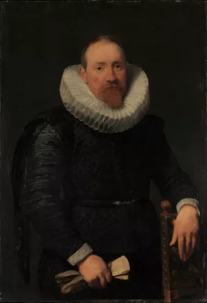 Portrait of a Man by Anthony Van Dyck Oil Painting