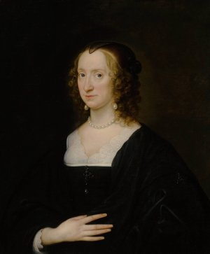 Portrait of an Elegant Woman by Anthony Van Dyck Oil Painting
