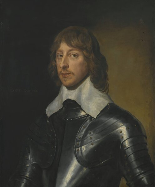 Portrait Of George, Baron Goring  by Anthony Van Dyck - Hand-Painted Oil Painting Reproduction
