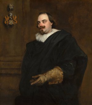 Portrait of Peeter Stevens Oil painting by Anthony Van Dyck