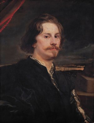 Portrait of Pieter Soutman by Anthony Van Dyck Oil Painting