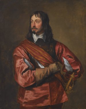 Portrait Of Sir John Mennes by Anthony Van Dyck Oil Painting