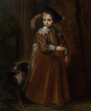 Portrait of William II, Prince of Orange-Nassau by Anthony Van Dyck Oil Painting