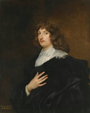 Portrait Of William Russell, 5th Earl And Later 1st Duke Of Bedford by Anthony Van Dyck Oil Painting
