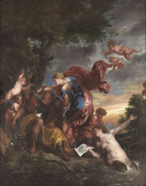 Rinaldo and Armida by Anthony Van Dyck Oil Painting