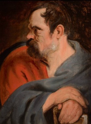 Saint Matthias by Anthony Van Dyck Oil Painting