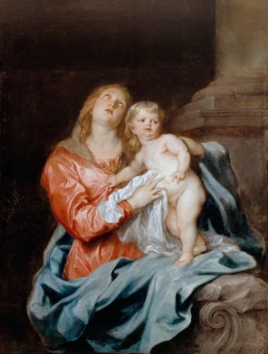 The Madonna And Child Oil painting by Anthony Van Dyck