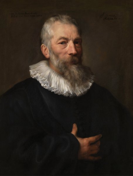 The Painter Marten Pepijn  by Anthony Van Dyck - Hand-Painted Oil Painting Reproduction
