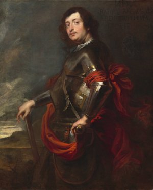 The Prefect Raffaele Raggi by Anthony Van Dyck Oil Painting