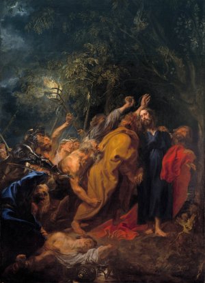 The Taking of Christ by Anthony Van Dyck Oil Painting